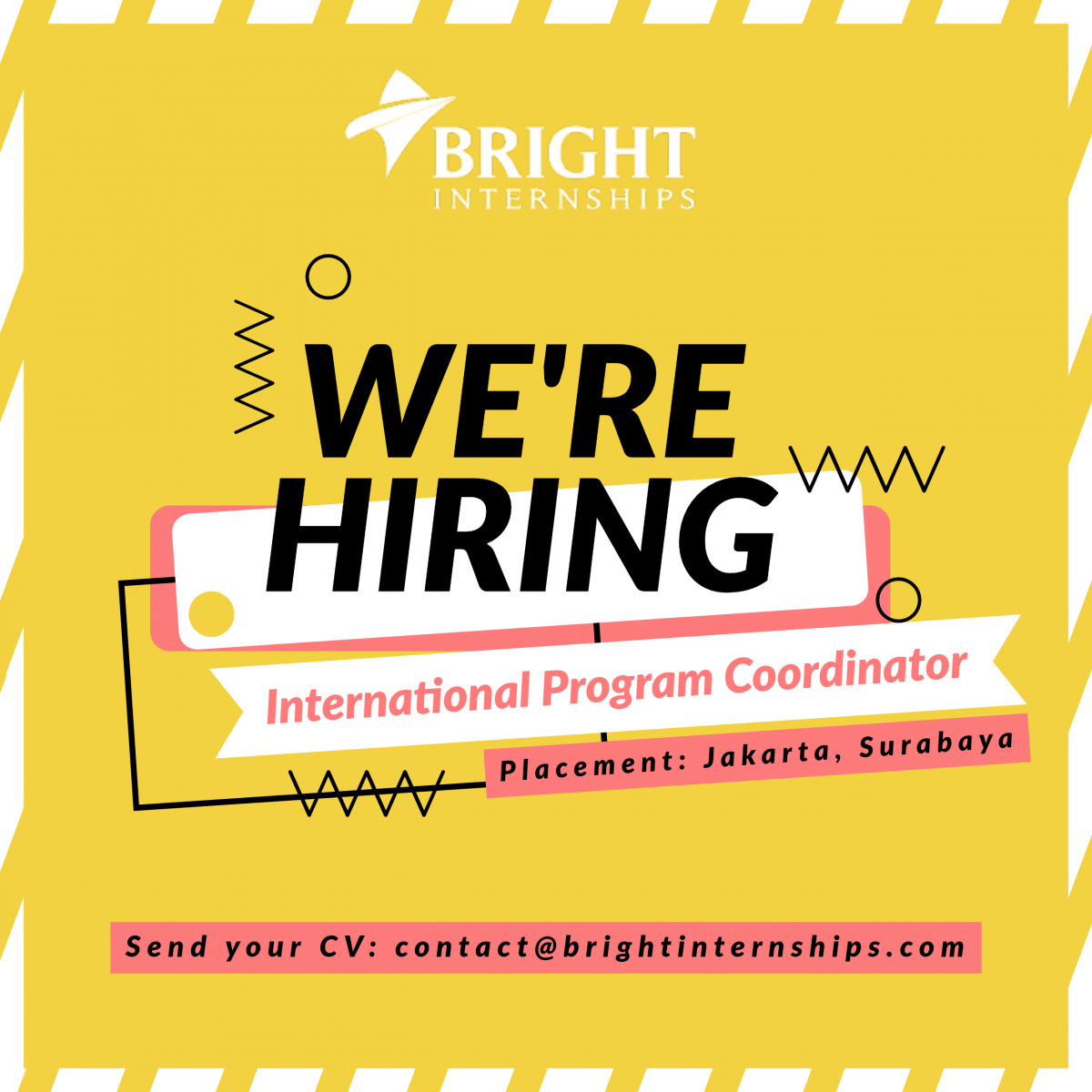 Job Opportunity at Bright Internships: International Program Coordinator