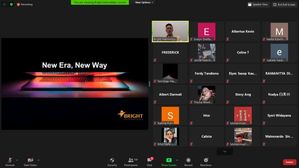 virtual internships webinar