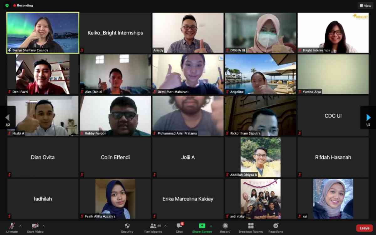 virtual info session