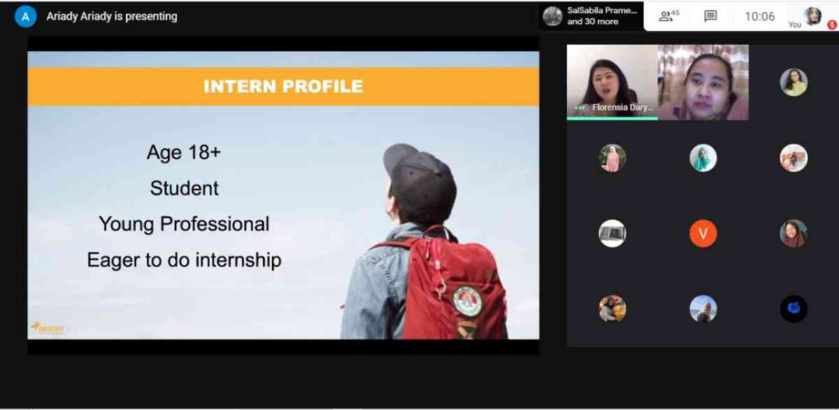 internship webinar