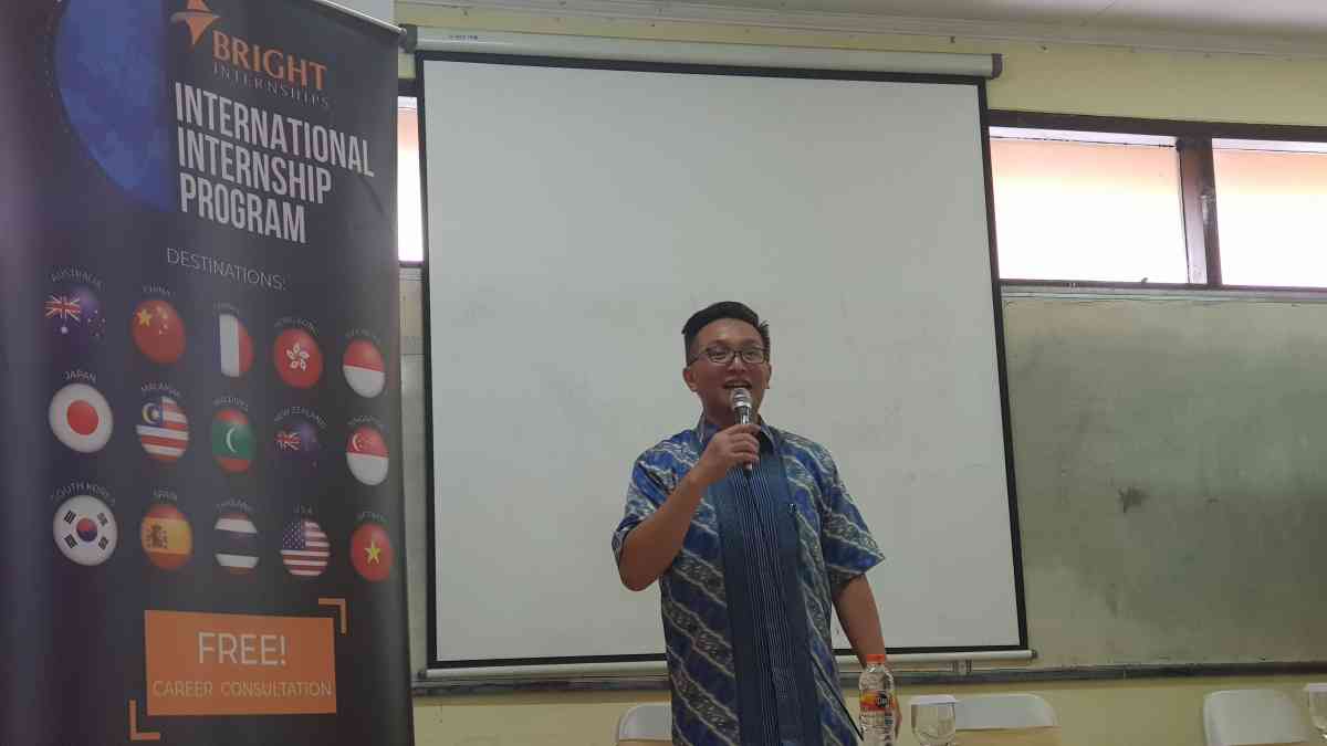 Internship Program Info Session at Univeritas Merdeka Malang