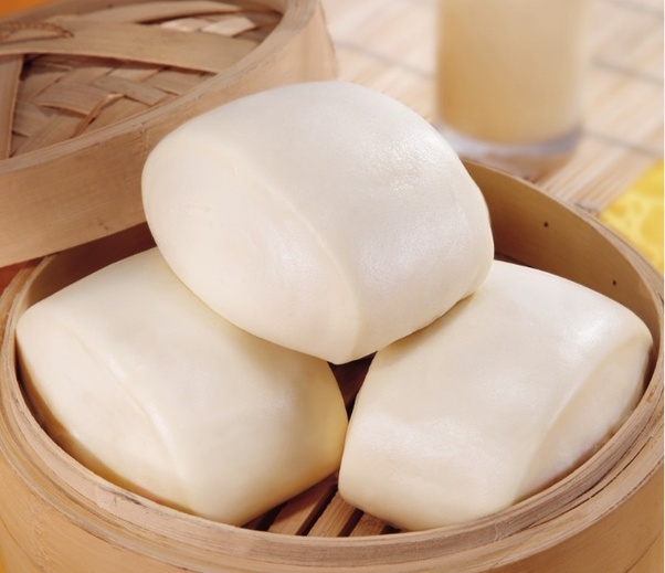 Chinese Breakfast Menu: Plain Bun/Mantou