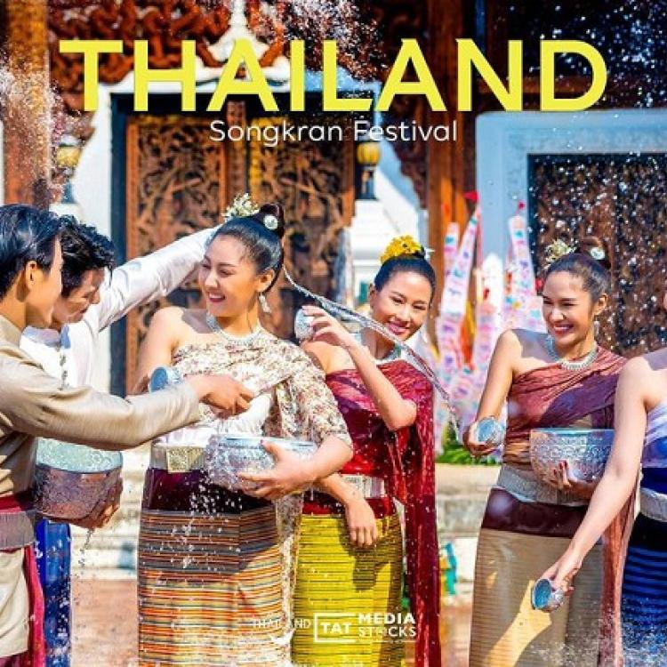 Festival Songkran di Thailand